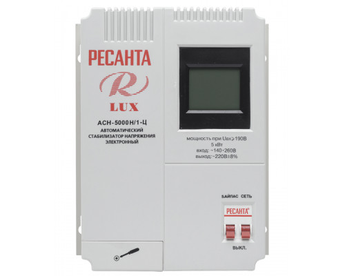 Стабилизатор напряжения Ресанта АСН-5000Н/1-Ц Lux 63/6/16