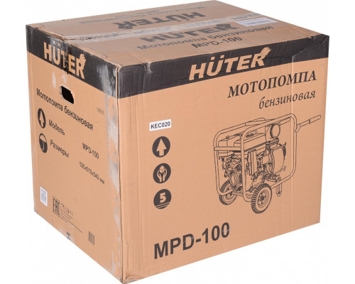 Мотопомпа HUTER MPD-100  70/11/6