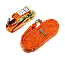 Стяжка груза с храповиком NEW GALAXY 110 мм, 5 м, шир. ленты 25 мм, 500/900 кг, блистер 746-024