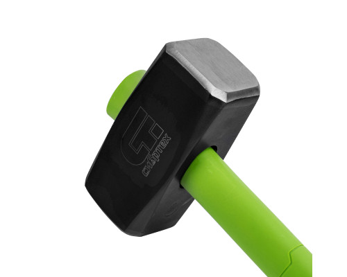 Кувалда СИБРТЕХ 6000 г, фибергласовая обрезиненная рукоятка 10897