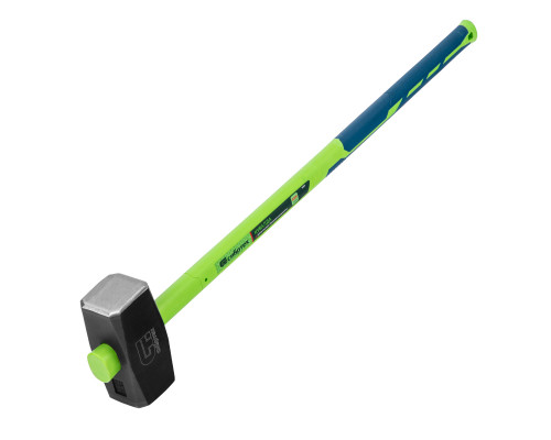 Кувалда СИБРТЕХ 8000 г, фибергласовая обрезиненная рукоятка 10899