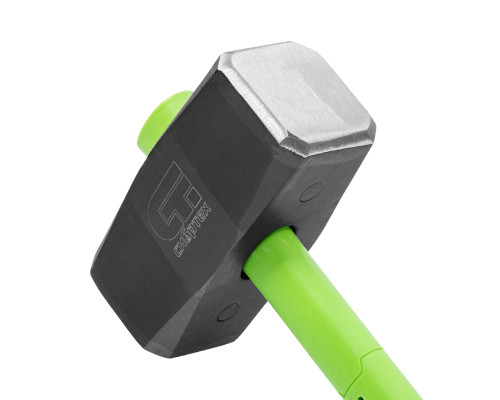 Кувалда СИБРТЕХ 10000 г, фибергласовая обрезиненная рукоятка 10901