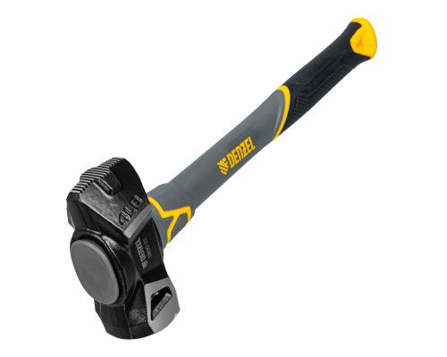 Кувалда с клиновидным бойком 1,8 кг, фибергласовая рукоятка c TPR Denzel 11016