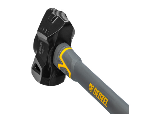 Кувалда с клиновидным бойком 1,8 кг, фибергласовая рукоятка c TPR Denzel 11016