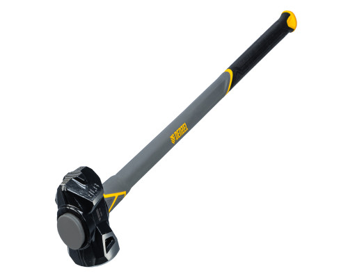 Кувалда с клиновидным бойком 3,6 кг, фибергласовая рукоятка c TPR Denzel 11017