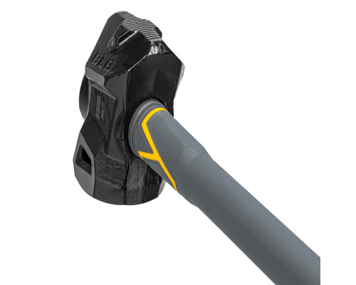 Кувалда с клиновидным бойком 3,6 кг, фибергласовая рукоятка c TPR Denzel 11017