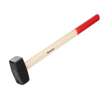 Кувалда, 4000 г, кованая головка, деревянная рукоятка 700мм Matrix 11031