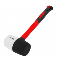 Киянка резиновая, 910 г, черно-белая резина, фибергласовая рукоятка Matrix