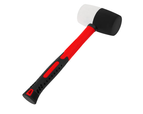 Киянка резиновая, 910 г, черно-белая резина, фибергласовая рукоятка Matrix