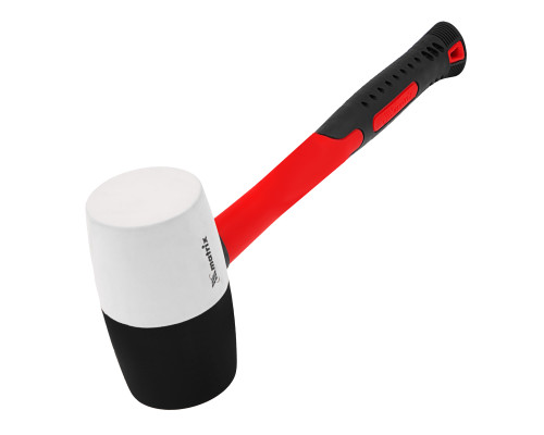 Киянка резиновая, 910 г, черно-белая резина, фибергласовая рукоятка Matrix