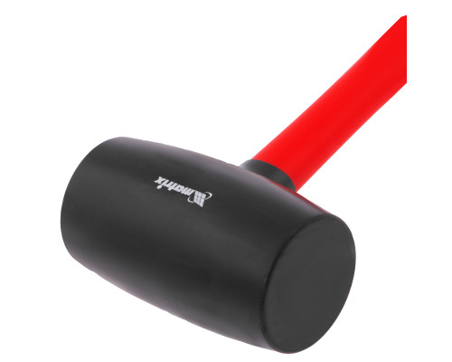 Киянка резиновая, 910 г, черная резина, фибергласовая рукоятка Matrix 11194