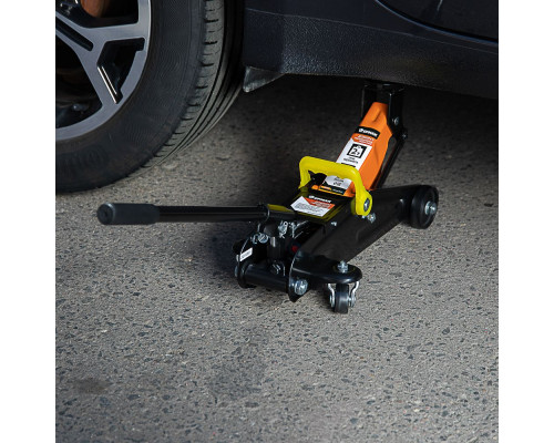 Гидравлический подкатной домкрат ЕРМАК 2 т, высота подъема 130-315мм 742-001