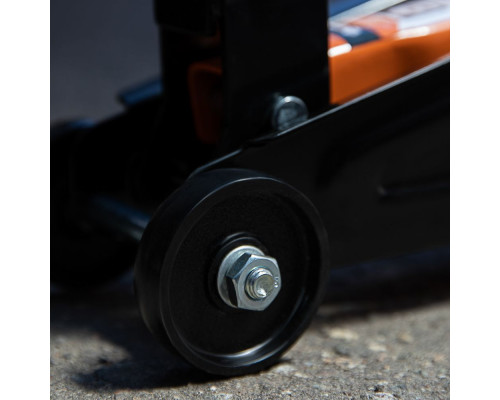 Гидравлический подкатной домкрат ЕРМАК 2 т, высота подъема 130-315мм 742-001