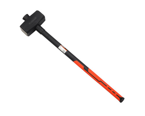 Кувалда ЕРМАК, 8000 г, фибергласовая обрезиненная рукоятка 616-043