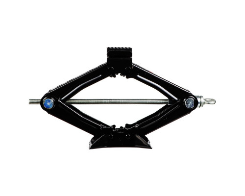 Механический ромбический домкрат ЕРМАК 1 т, высота подъема 100-350 мм, резиновая площадка 770-057