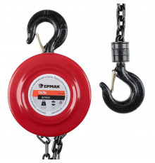 Цепная таль ЕРМАК 1 т, высота 2,5 м TR9010 737-050