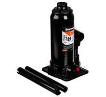 Гидравлический бутылочный домкрат ЕРМАК 5 т, в кейсе, высота подъема 216-413мм 770-084