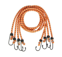 Стяжка груза ЕРМАК 4шт, 0.8м, 8мм, паук металлические крюки 746-052