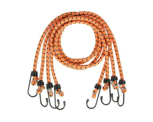 Стяжка груза ЕРМАК 4шт, 0.8м, 8мм, паук металлические крюки 746-052