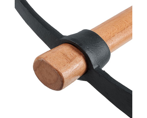 Кирка с деревянной ручкой ЕРМАК 900 мм, 1000 г 616-004