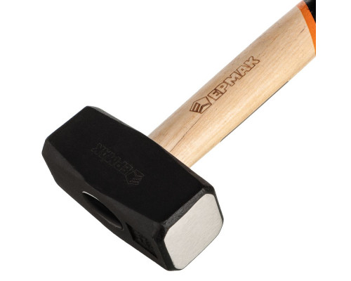 Кувалда ЕРМАК кованая с деревянной ручкой 1500гр. 662-413