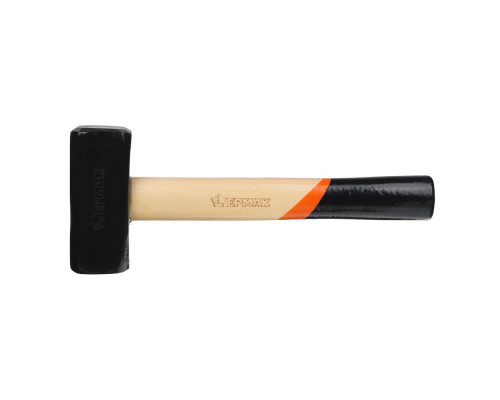 Кованая кувалда с деревянной ручкой ЕРМАК 2000гр. 662-414