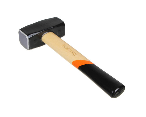 Кованая кувалда с деревянной ручкой ЕРМАК 2000гр. 662-414