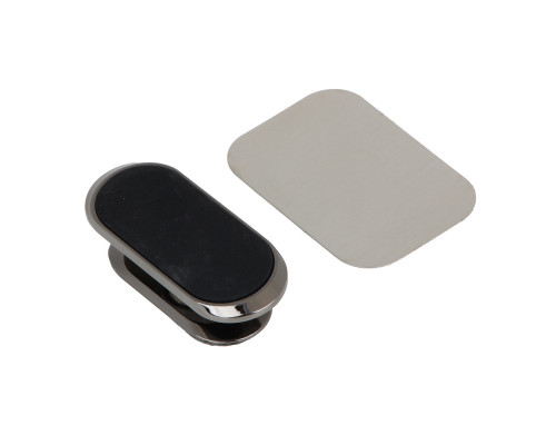 Держатель телефона магнитный на панель, металл, soft touch ЕРМАК 733-046