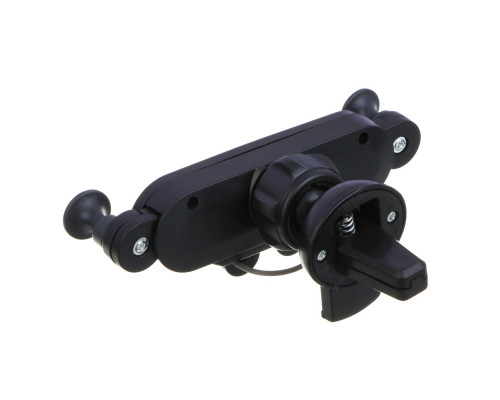 Держатель телефона на дефлектор, универсальный размер, гравитационный, пластик ЕРМАК 733-037