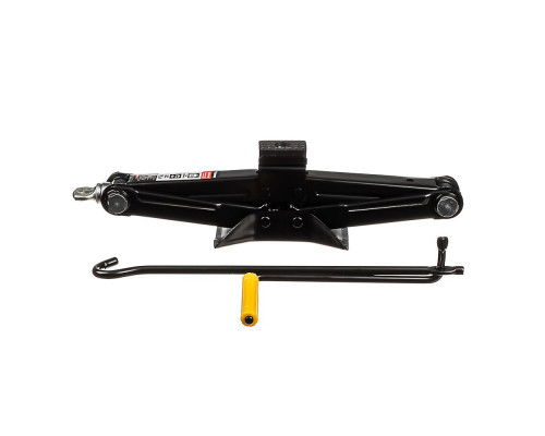 Механический домкрат ЕРМАК ромбический, 1.5 т, высота подъема 100-393 мм, резиновая площадка 770-058