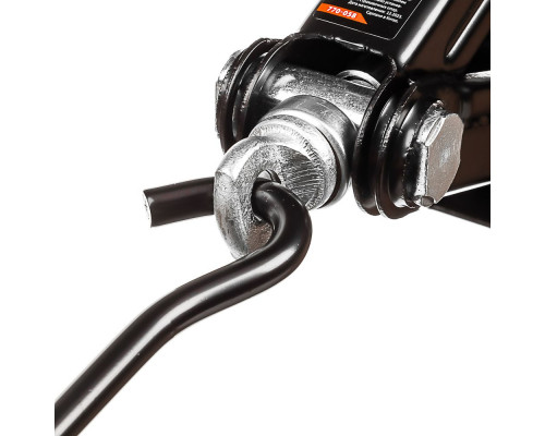 Механический домкрат ЕРМАК ромбический, 1.5 т, высота подъема 100-393 мм, резиновая площадка 770-058