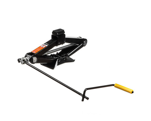 Механический ромбический домкрат ЕРМАК 2т, высота подъема 110-395мм, резиновая площадка 770-059