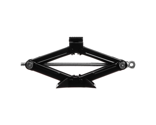 Механический ромбический домкрат ЕРМАК 2т, высота подъема 110-395мм, резиновая площадка 770-059