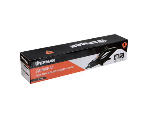 Механический ромбический домкрат ЕРМАК 2 т, 98-442 мм 770-063