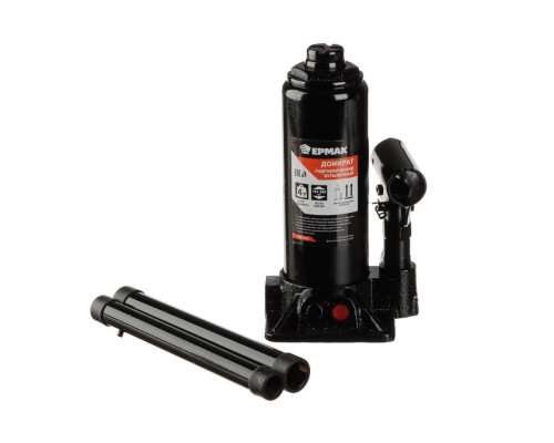 Гидравлический бутылочный домкрат ЕРМАК 4 т, 195-380 мм 770-075