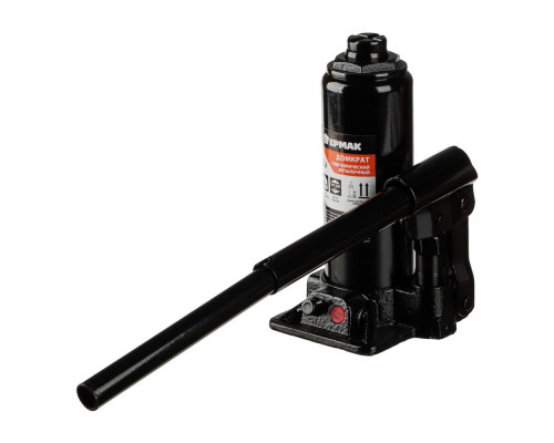 Гидравлический бутылочный домкрат ЕРМАК 4 т, 195-380 мм 770-075