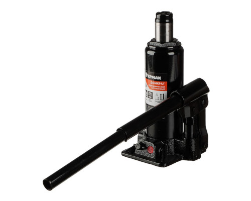 Гидравлический бутылочный домкрат ЕРМАК 4 т, 195-380 мм 770-075