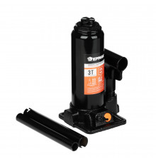 Домкрат гидравлический бутылочный ЕРМАК 3 т, в кейсе, высота подъема 194-372 мм 770-078