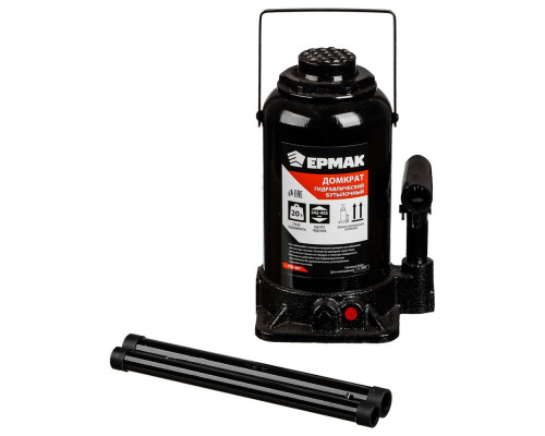 Гидравлический бутылочный домкрат ЕРМАК 20 т, 242-452 мм 770-081