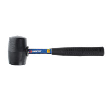 Киянка резиновая с металлической ручкой РОКОТ 225 г 662-309