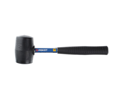 Киянка резиновая с металлической ручкой РОКОТ 225 г 662-309