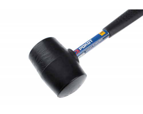Киянка резиновая с металлической ручкой РОКОТ 225 г 662-309