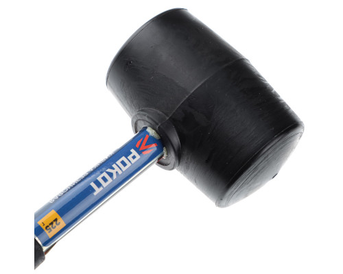 Киянка резиновая с металлической ручкой РОКОТ 225 г 662-309