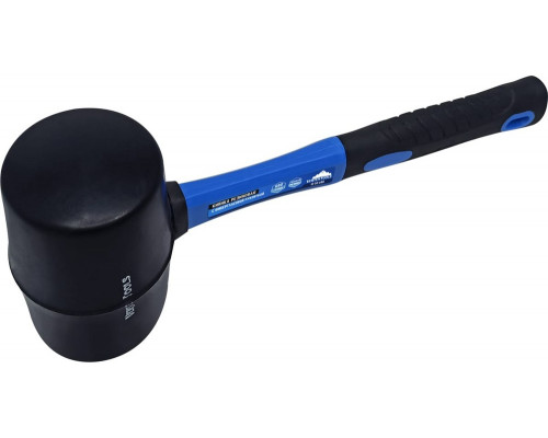 Киянка VertexTools 680 г, черная резина, фибергласовая рукоятка 10-50-680