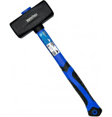 Кувалда VertexTools 1000 г, фибергласовая обрезиненная рукоятка 10-12-1000