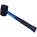 Резиновая киянка VertexTools 225 г, черная резина, фибергласовая рукоятка 10-50-225