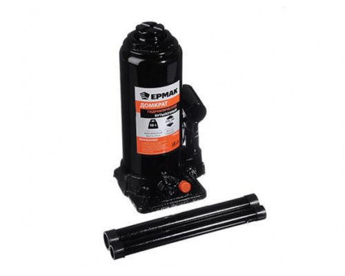 Гидравлический бутылочный домкрат ЕРМАК 10 т, 230-460 мм 770-093