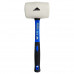 Резиновая киянка VertexTools 680 г, белая резина, фибергласовая рукоятка 10-45-680