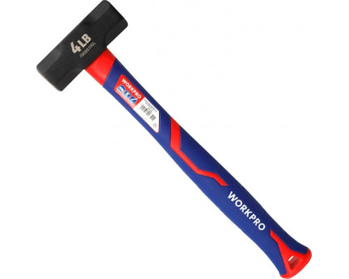 Кувалда WORKPRO с фибергласовой рукояткой, 2000 гр WP241033