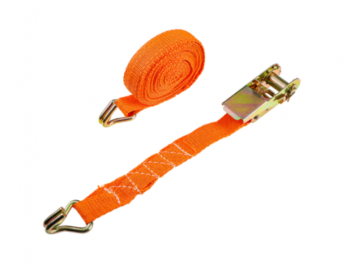 Стяжка груза с храповиком NEW GALAXY 110 мм, 4 м, шир. ленты 25 мм, 500/900 кг, блистер 746-037